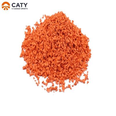 Multiscene EPDM Karet Granules Anti Penuaan Untuk Lantai Latihan