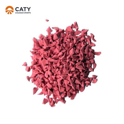 Granul Karet EPDM Multifungsi Merah 1-3mm Untuk TK