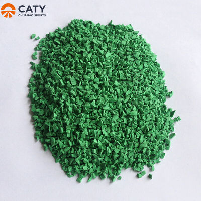 Hijau EPDM Artificial Grass Infill 1-3mm Anti Korosi awet