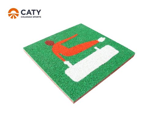 Lantai taman bermain EPDM praktis, 1,2g/Cm3 Mats Karet Luar Ruang Untuk Area Mainan