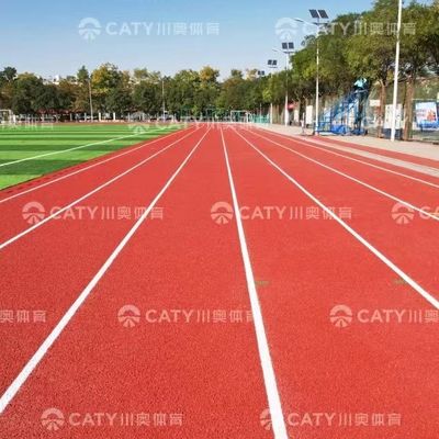 Atletik Permeable Running Track Untuk Lantai Olahraga / Taman bermain