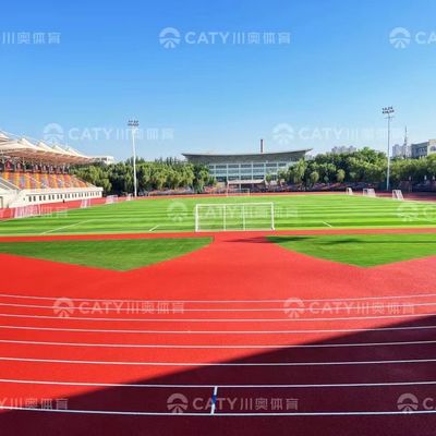 Yuzz Prefabricated Running Track untuk Lantai Taman bermain Sekolah