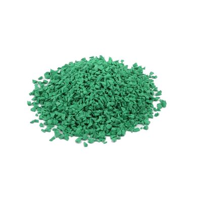 Granul EPDM Green Particle Ethylene-Propylene-Diene Monomer Karet Untuk Lantai Olahraga