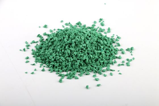 Artificial Grass Infill EPDM Granules Anti-aging untuk rumput / taman bermain / lapangan sepak bola
