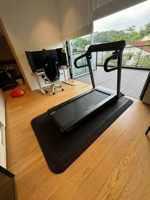 Sertifikat CE HOME GYM pabrik produsen tikar tidak beracun Heavy Duty Gym Mat Suara menyerap fitness lantai