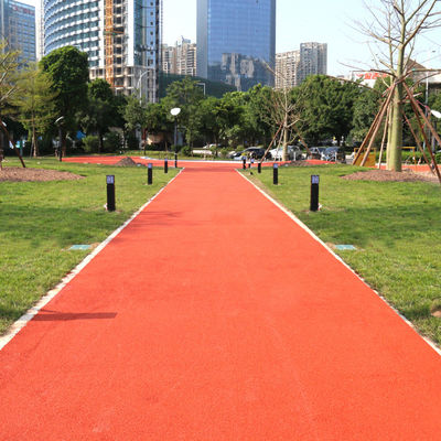 Komersial-grade Heavy-Duty & UV-stabil Karet Jogging Track EPDM Walkway Waterproof Trackway Instalasi