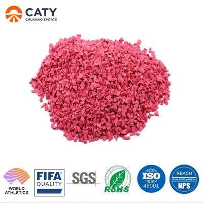 Multicolor Outdoor Playground Flooring Playground Crumb Granules EPDM