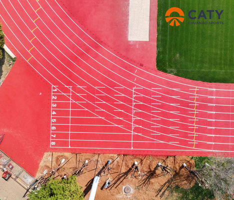 Jalur Athletic Sintetis Berharga Murah untuk Semua Cuaca - Perawatan Rendah & Tahan UV