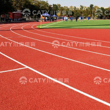Harga Pabrik Anti-penuaan Athletic Running Track Indoor dan Outdoor Synthetic Sports Surface