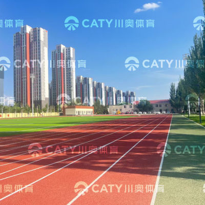 Gampang Instalasi Karet Running Track Untuk Jogging PU Binder Untuk EPDM