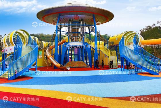 Butiran Berwarna-warni Eco-EPDM - Ramah Lingkungan Bersertifikasi SGS, Tahan Lama, Aman untuk Area Rekreasi