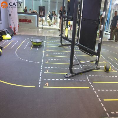 Karpet lantai karet multi-tujuan yang tahan lama dan anti-slip untuk penggunaan komersial dan olahraga