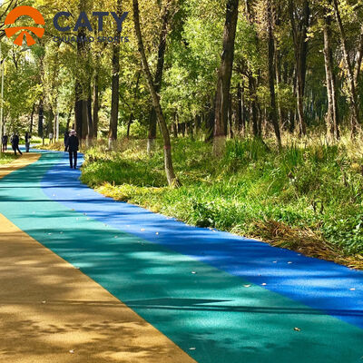 Granul SBR 2-4mm yang dibuat di pabrik dan elastis untuk lapisan dasar trek dan jalur lari