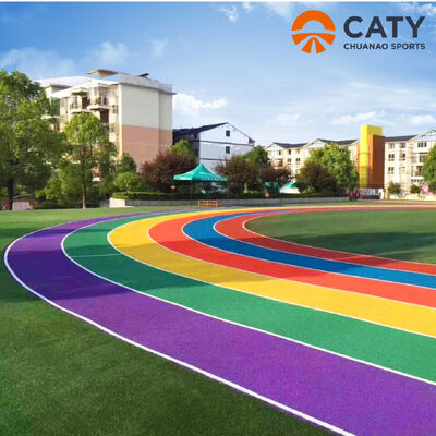 Anti UV Track lari atletik Bahan taman bermain EPDM Karet Granules
