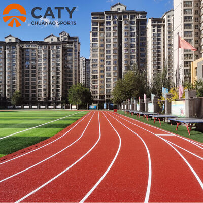 Track lari sandwich yang mampu diandalkan untuk sekolah dan fasilitas olahraga