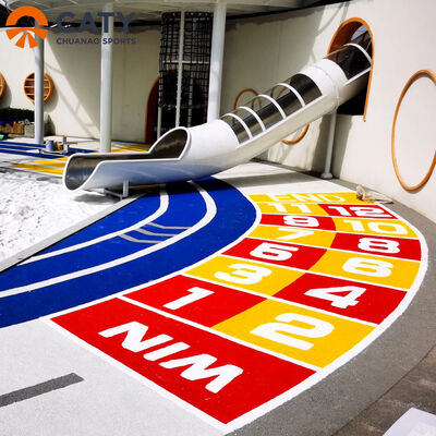 Jual Hot Warna Granula Karet EPDM yang Stabil dan Elastis untuk Jalur Lari dan Lapangan Olahraga