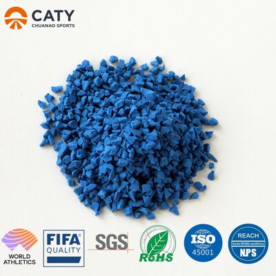 Permukaan taman bermain karet EPDM tidak beracun untuk lantai keamanan taman bermain luar ruangan