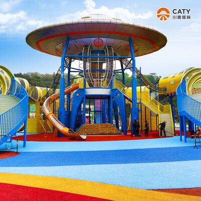 Granul Karet EPDM SBR Kualitas Terbaik Permukaan Lintasan Karet untuk Area Bermain Luar Ruangan Lantai Keamanan Taman Bermain