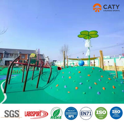 Harga Pabrik Hijau 1-3mm EPDM Karet Granules untuk Anak-anak Outdoor Peralatan Taman bermain