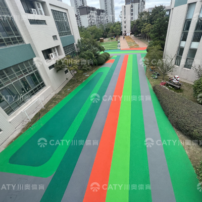 Lantai Karet EPDM Tahan UV 1-3mm untuk Area Bermain Anak Taman Kanak-kanak Hotel